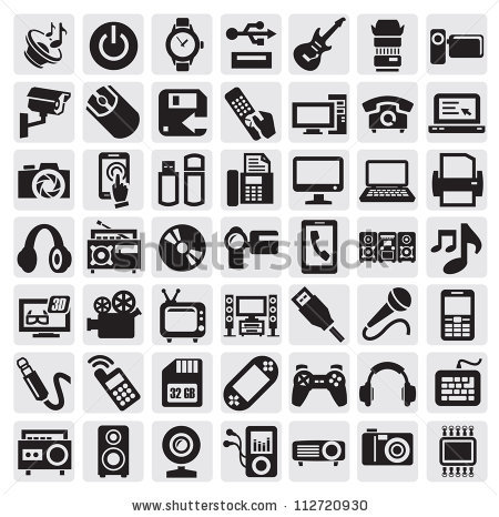 stock-vector-big-set-of-electronic-devices-on-gray-112720930